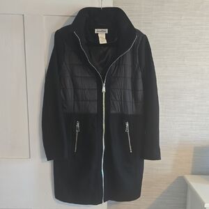 Women's Long Black Coat